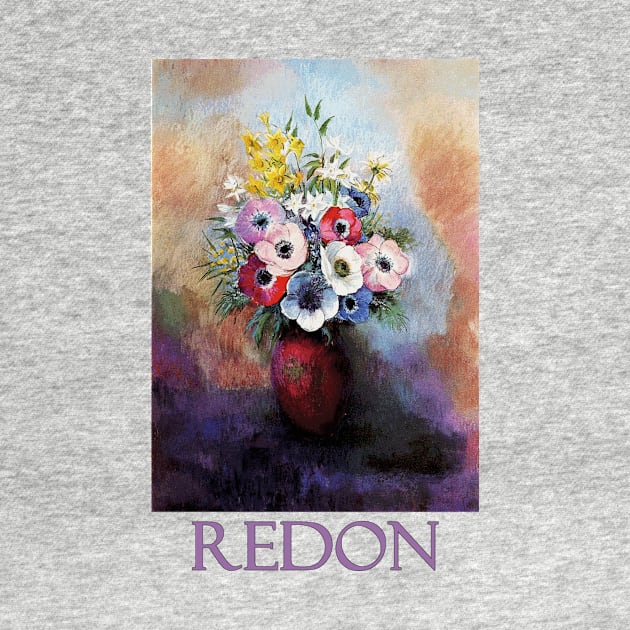 Anemones by Odilon Redon by Naves